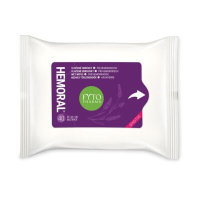 HEMORAL® vlhčené ubrousky při hemeroidech multipack